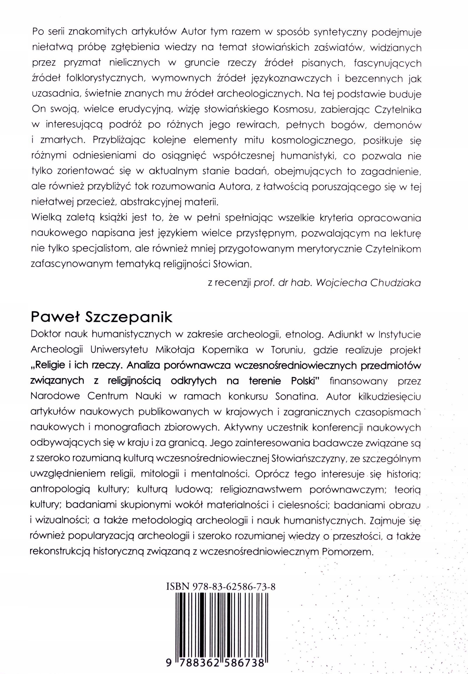 SŁOWIAŃSKIE ZAŚWIATY. WIERZENIA, WIZJE I MITY - Pa Gatunek Mitologie