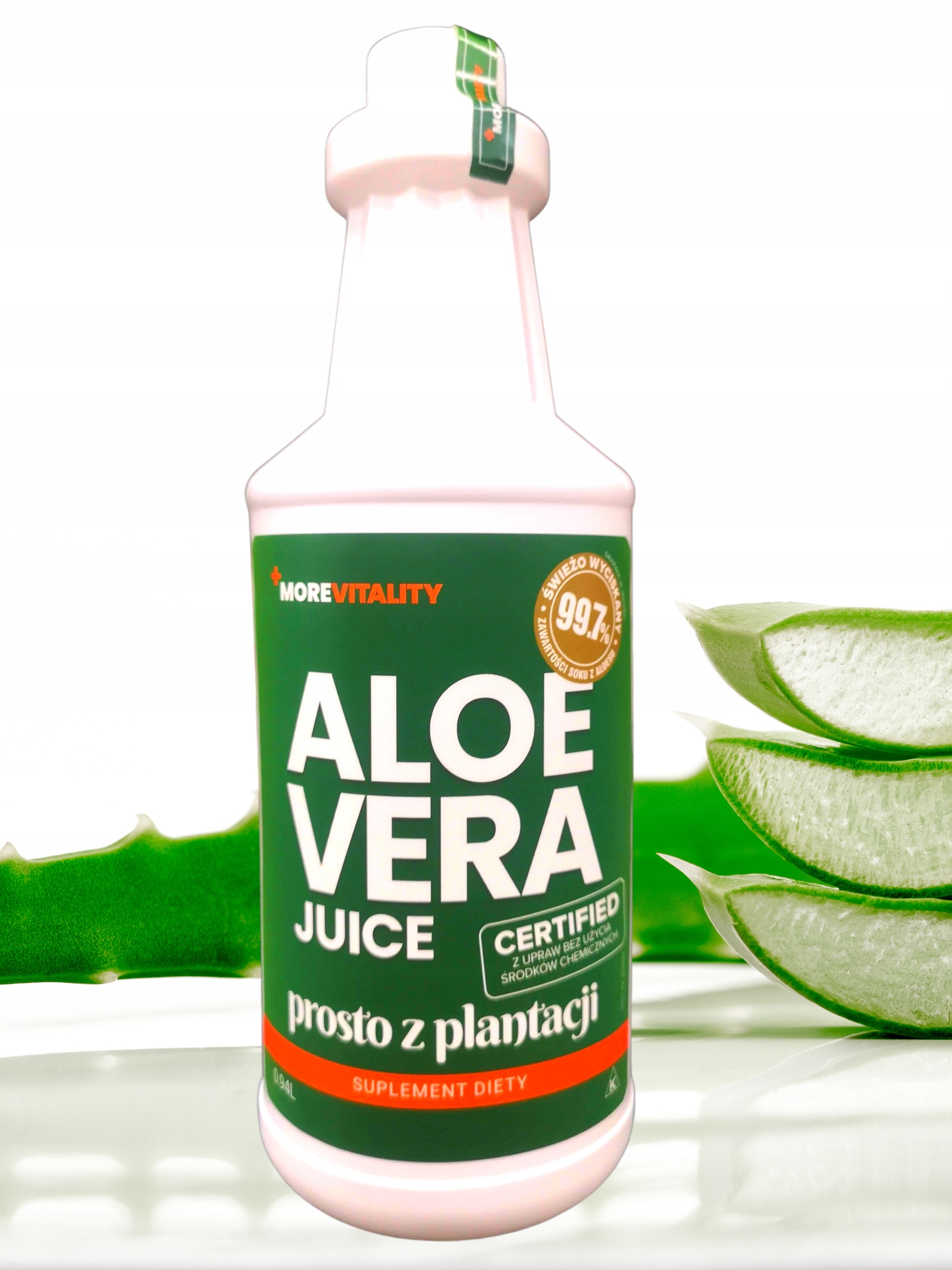 

Aloe Vera Juice 99,7% ,0.94 l. Morevitality