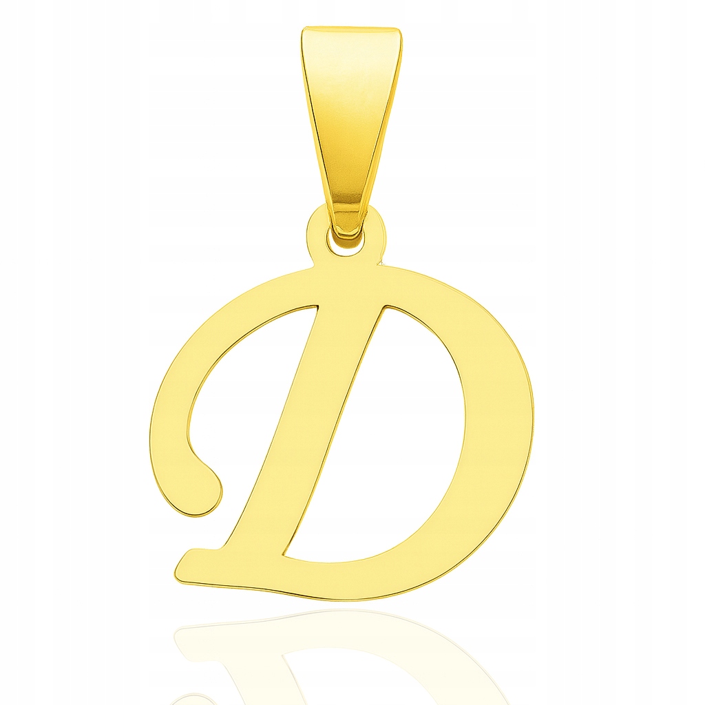 Zlatý Přívěsek Písmenko D PR.585