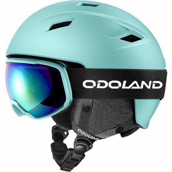 Kask Odoland SP0392 Turquoise M 57-59 Cm Brýle