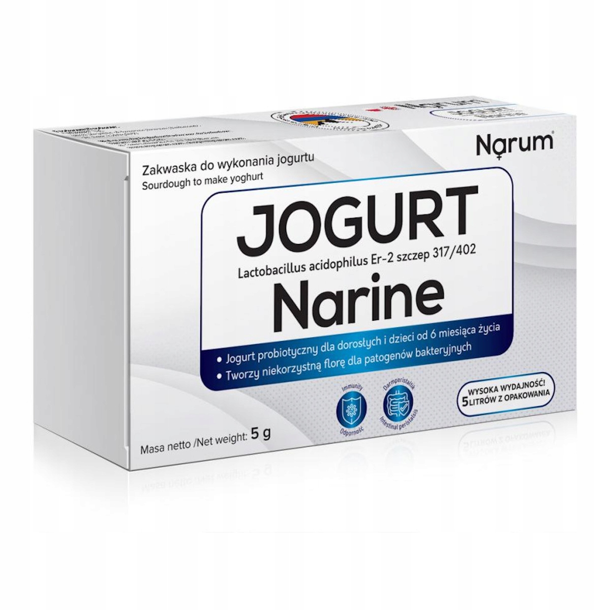 Narum Jogurt Narine - domáci jogurt Lactobacillus acidophilus Er-2 317/402