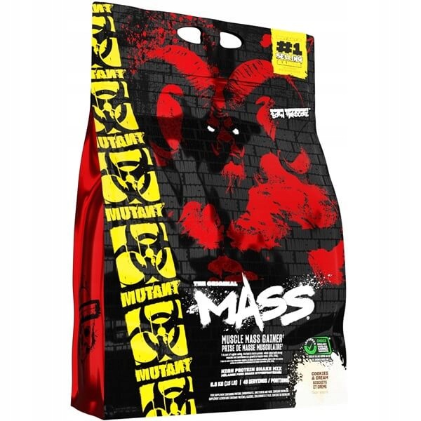 Pvl Mutant Mass 6.8 kg gainer 6800 g příchuť sušenka s krémem