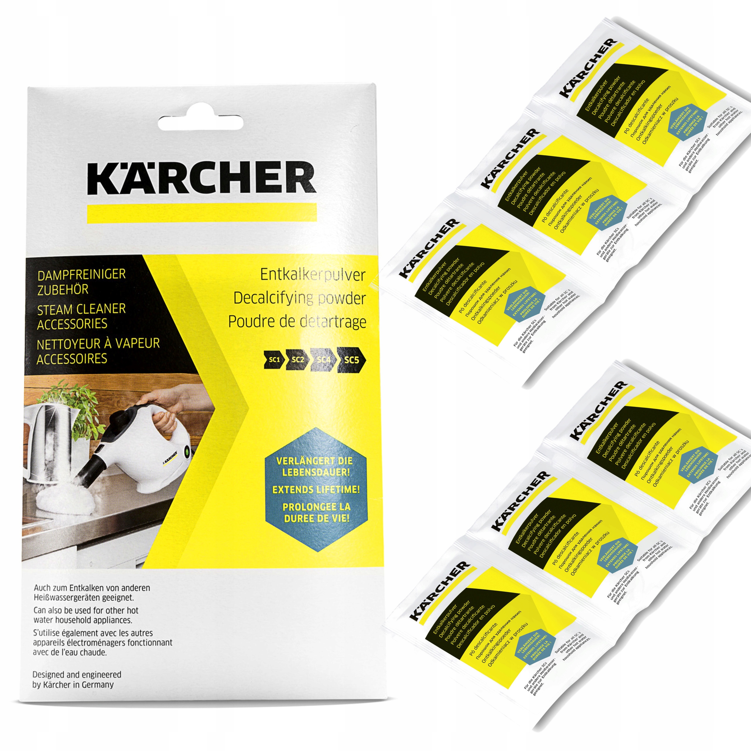 

Karcher Odkamieniacz W Proszku parownic SC1 2 3 4