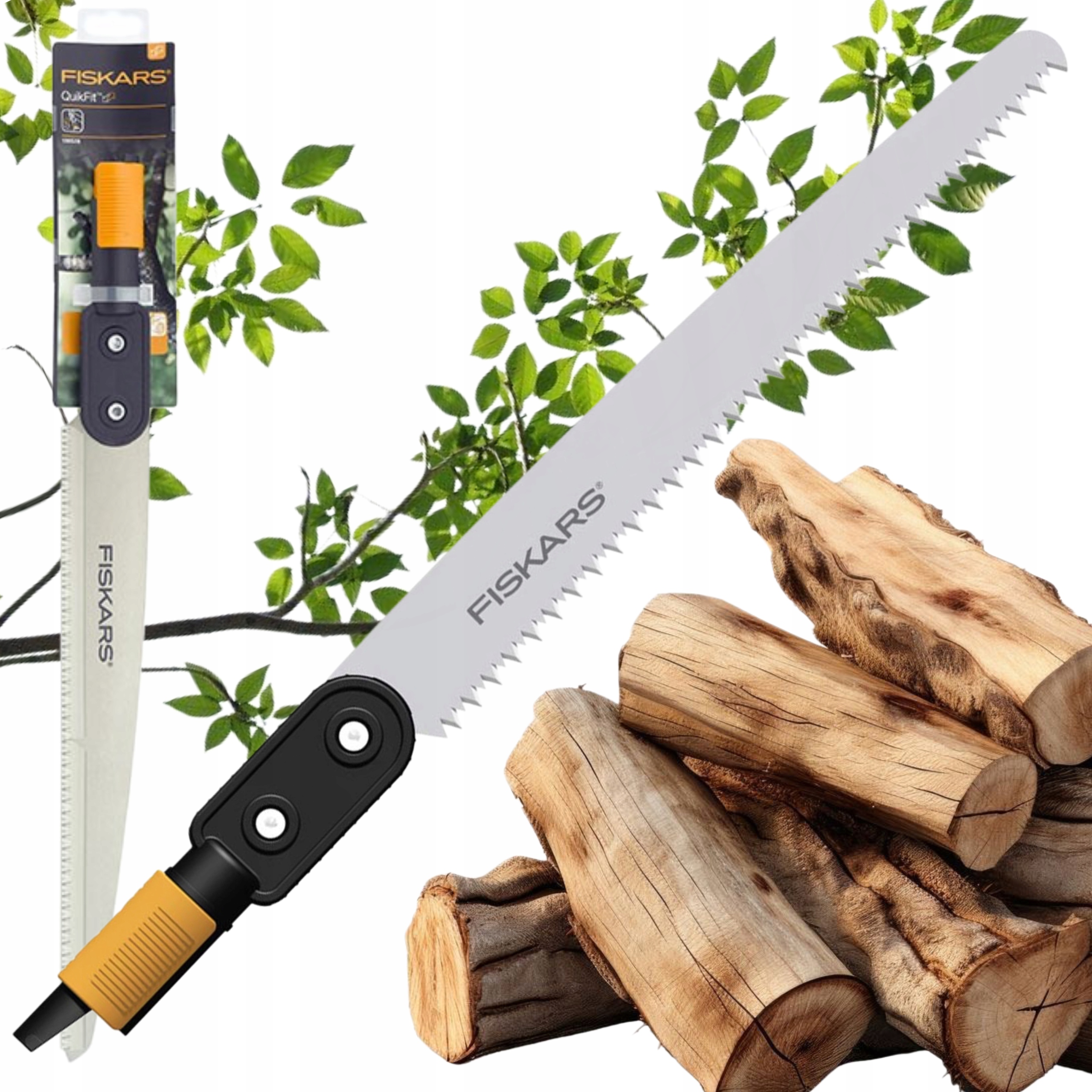 Fiskars Jednoduchá Pila, Multifunkční Nástroj Pro Řezání Větví Dřeva
