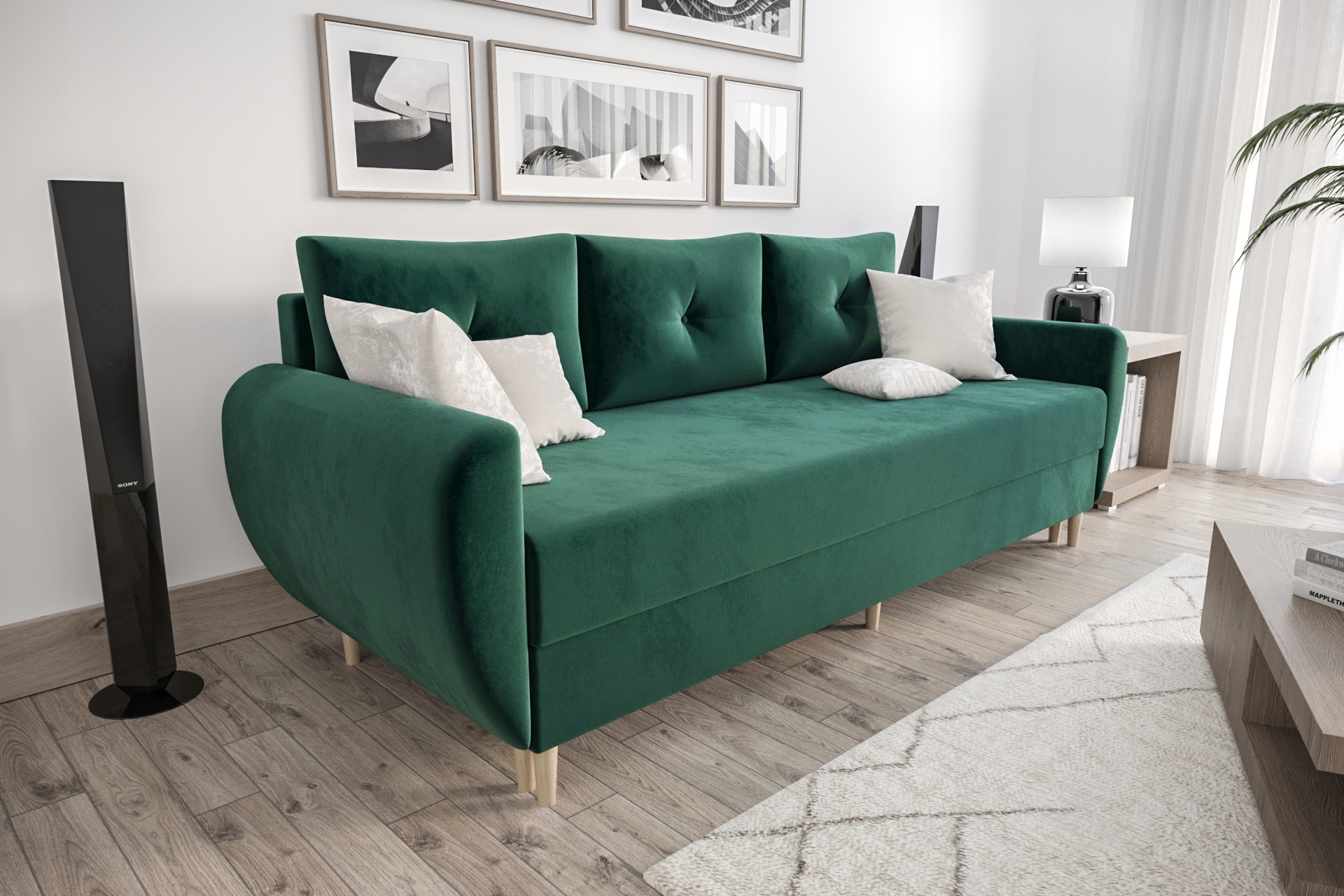 Pohovka Skandinávská Nábytek Bari RS05P O-sofa