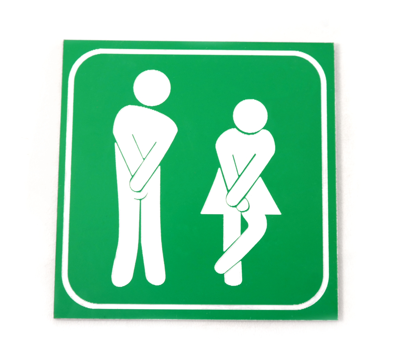 TABLICZKA toaleta WC 10x10 cm emblemat GRAWER znak EAN (GTIN) 5903919096070