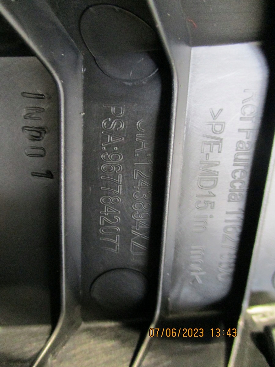 passenger compartment Citroen C4 PICASSO II
