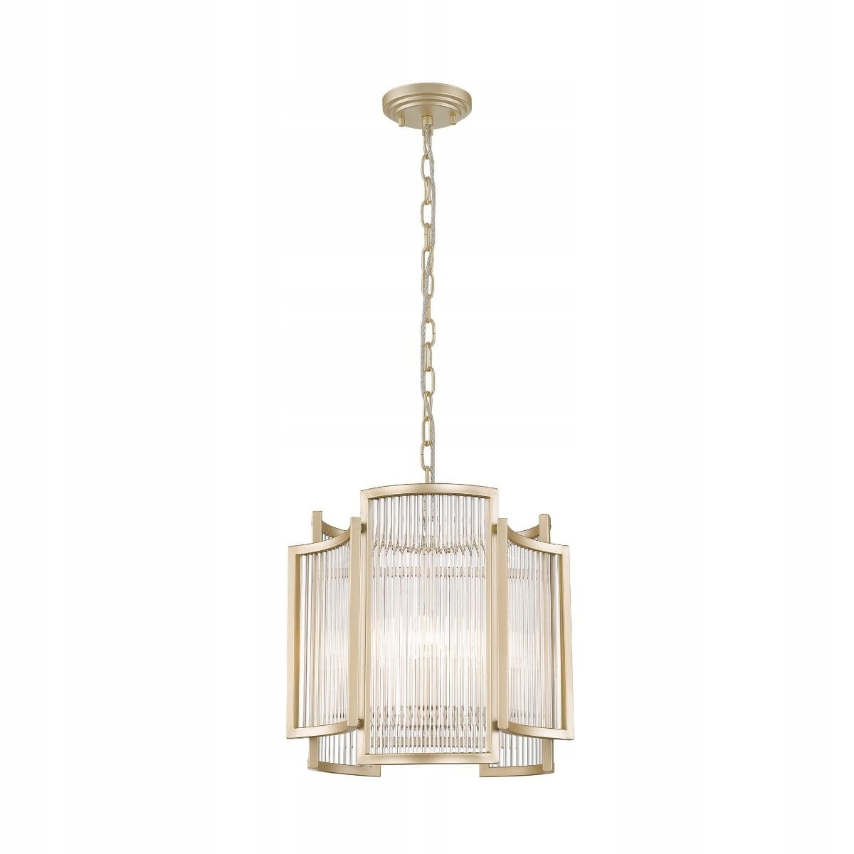 

Lampa wisząca Sergio złota szkło metal Zuma Line