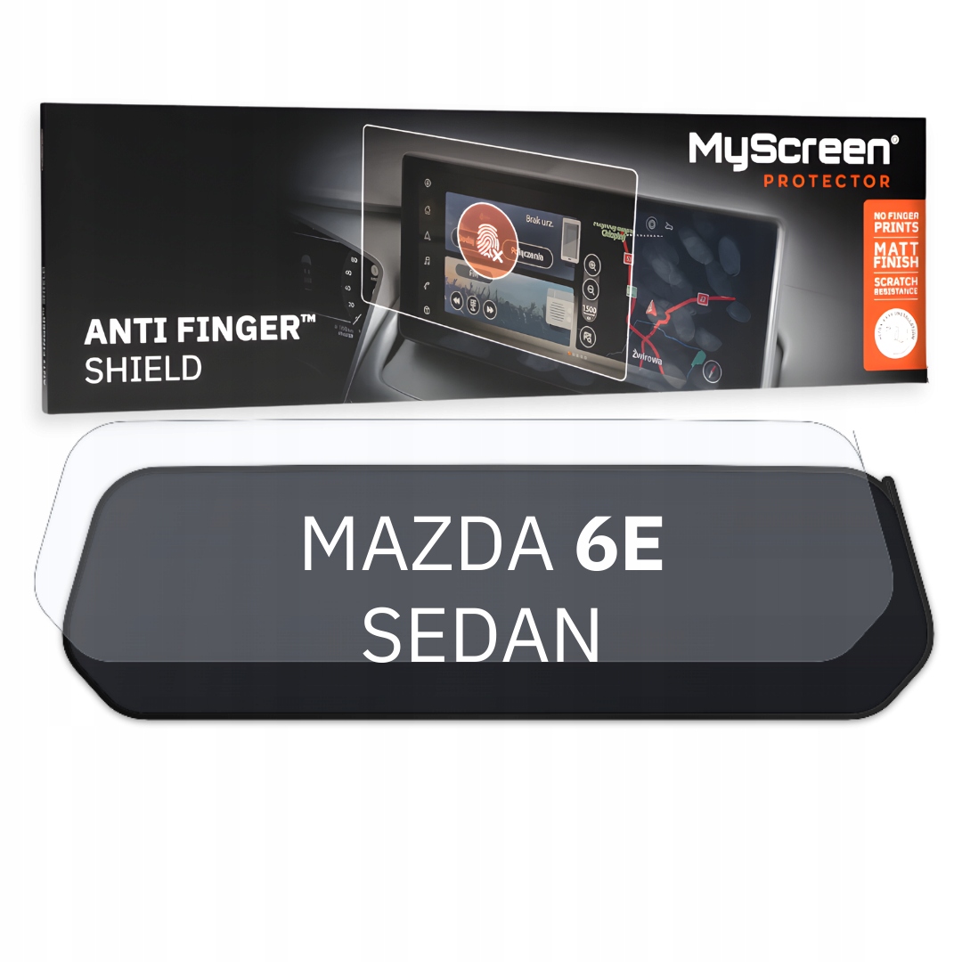 Fólie pro Mazda 6E Sedan 2025/ Přední Středový Rychloměr MyScreen