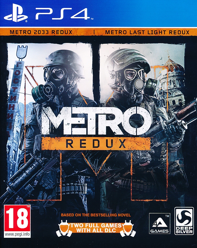 

Metro Redux Dwie Nowe Gry Akcja Blu-ray PS4 PS5 Pl