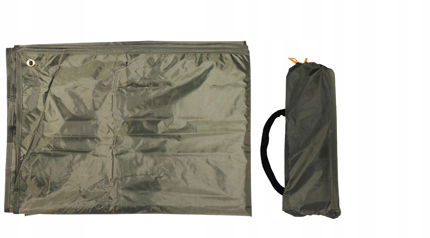 Płachta biwakowa Tarp 3x3 m Mfh Zielony 32423B