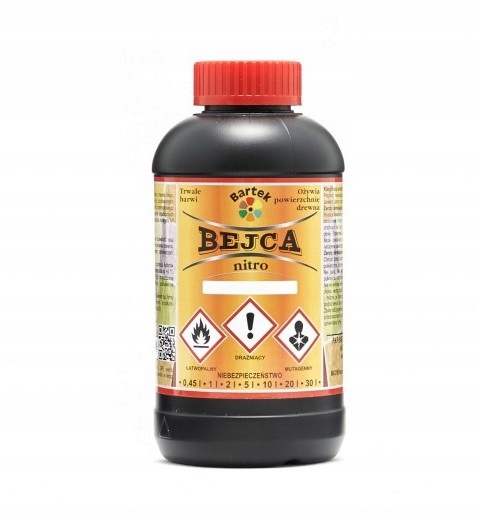 

Bejca Nitro Do Drewna Bartek 450ML Kolor Biały