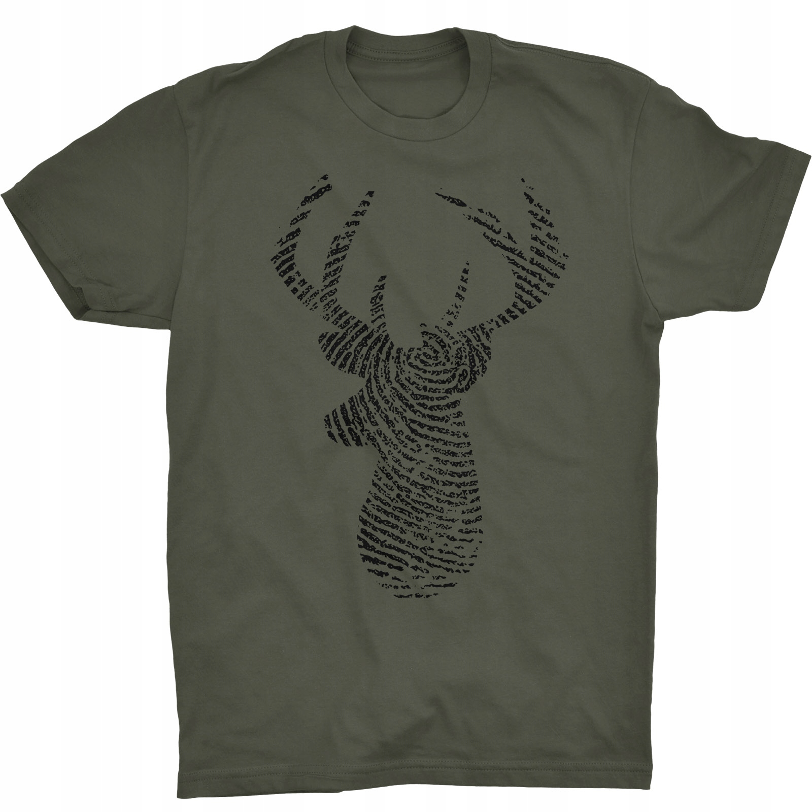 

Jeleń Koszulka Odcisk Palca Las Natura Kemping