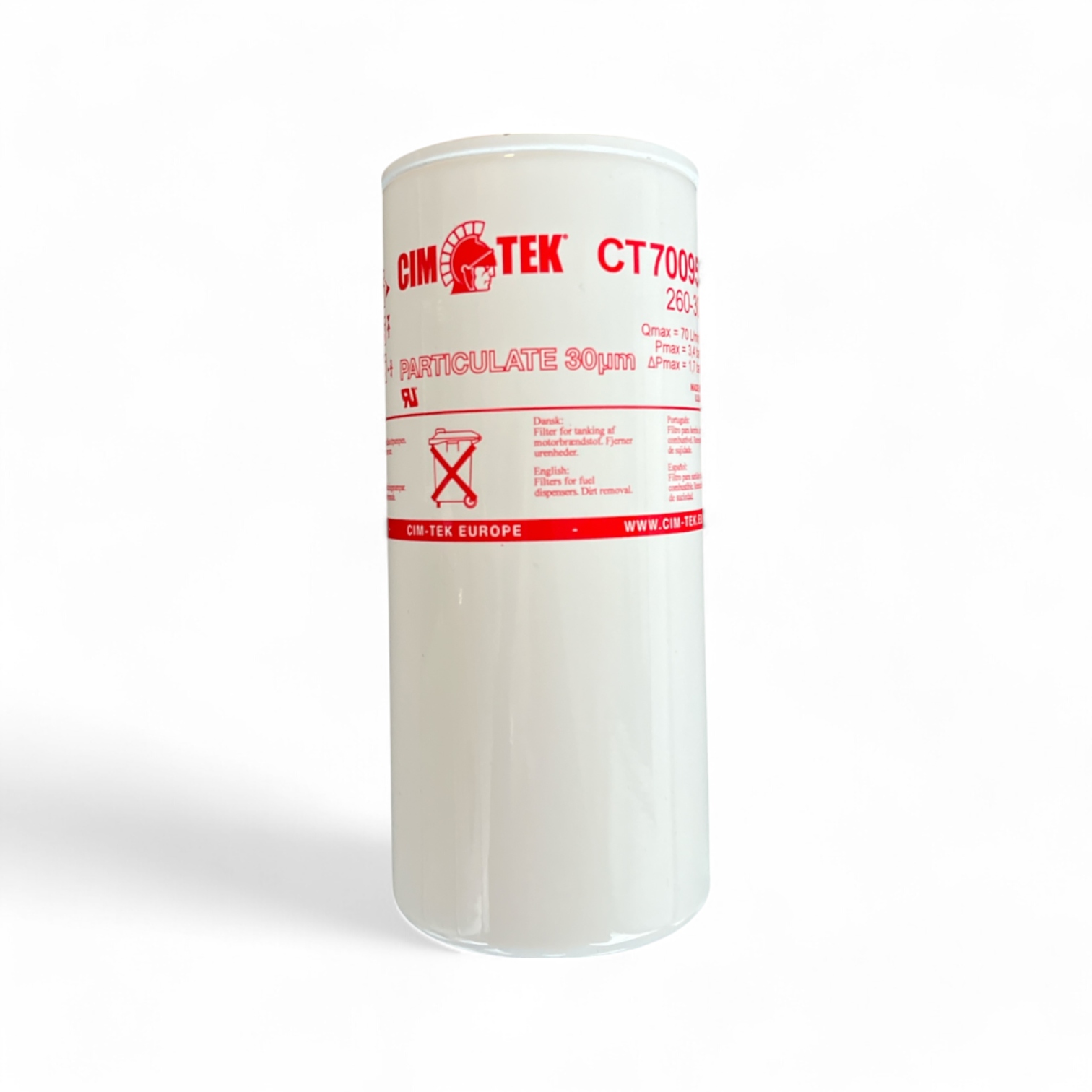 Palivový filtr Cimtek CT70095 260-30 70 l/min Akce