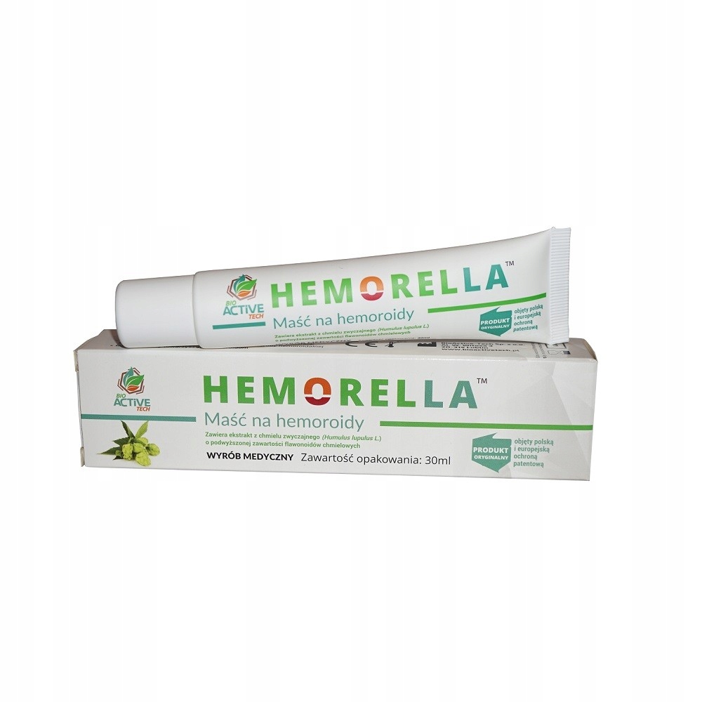 

Hemorella maść na hemoroidy 30ml Humulus lupulus L