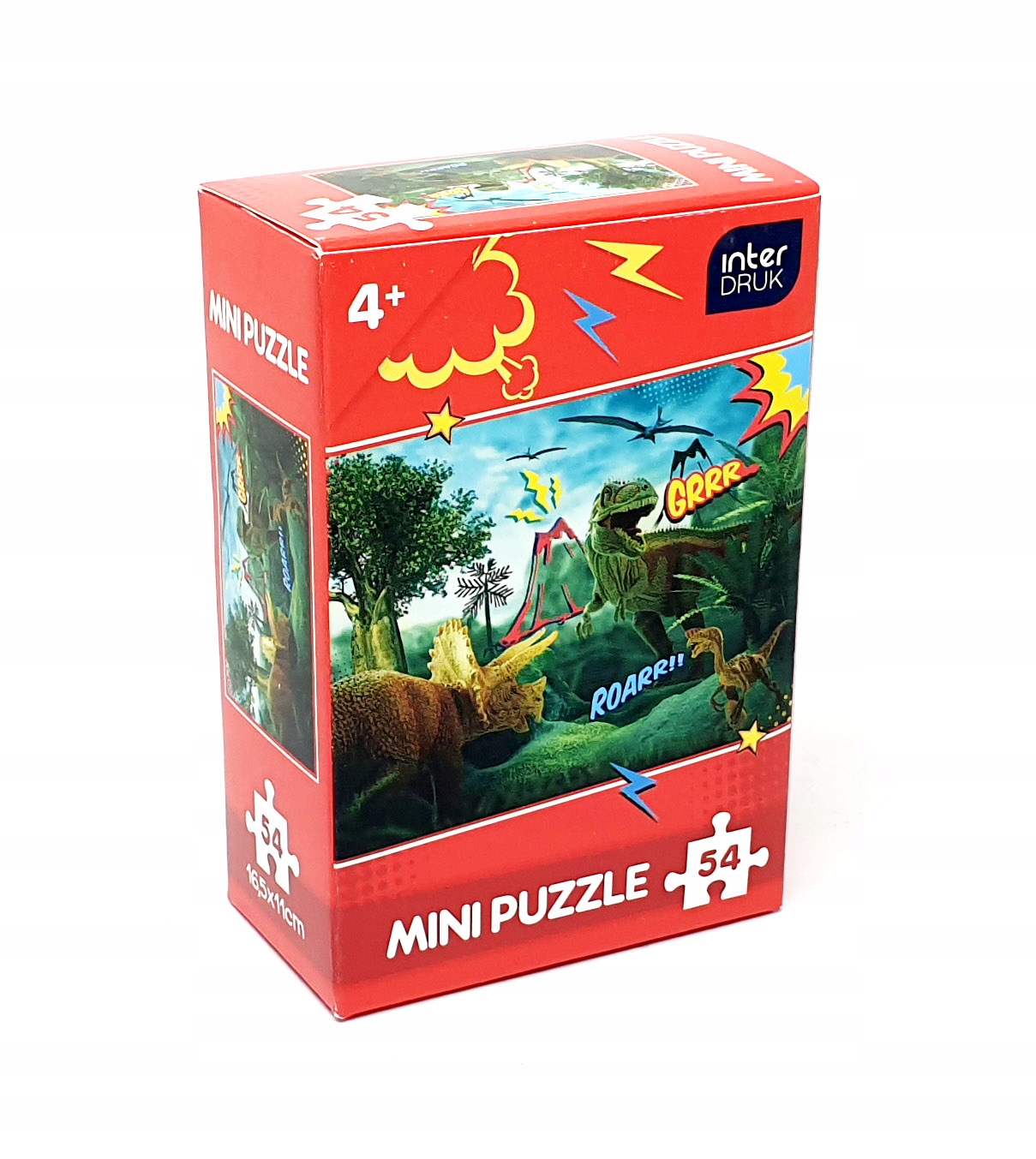 

Puzzle 54el Mini Dinozaury Tyranozaur Interdruk