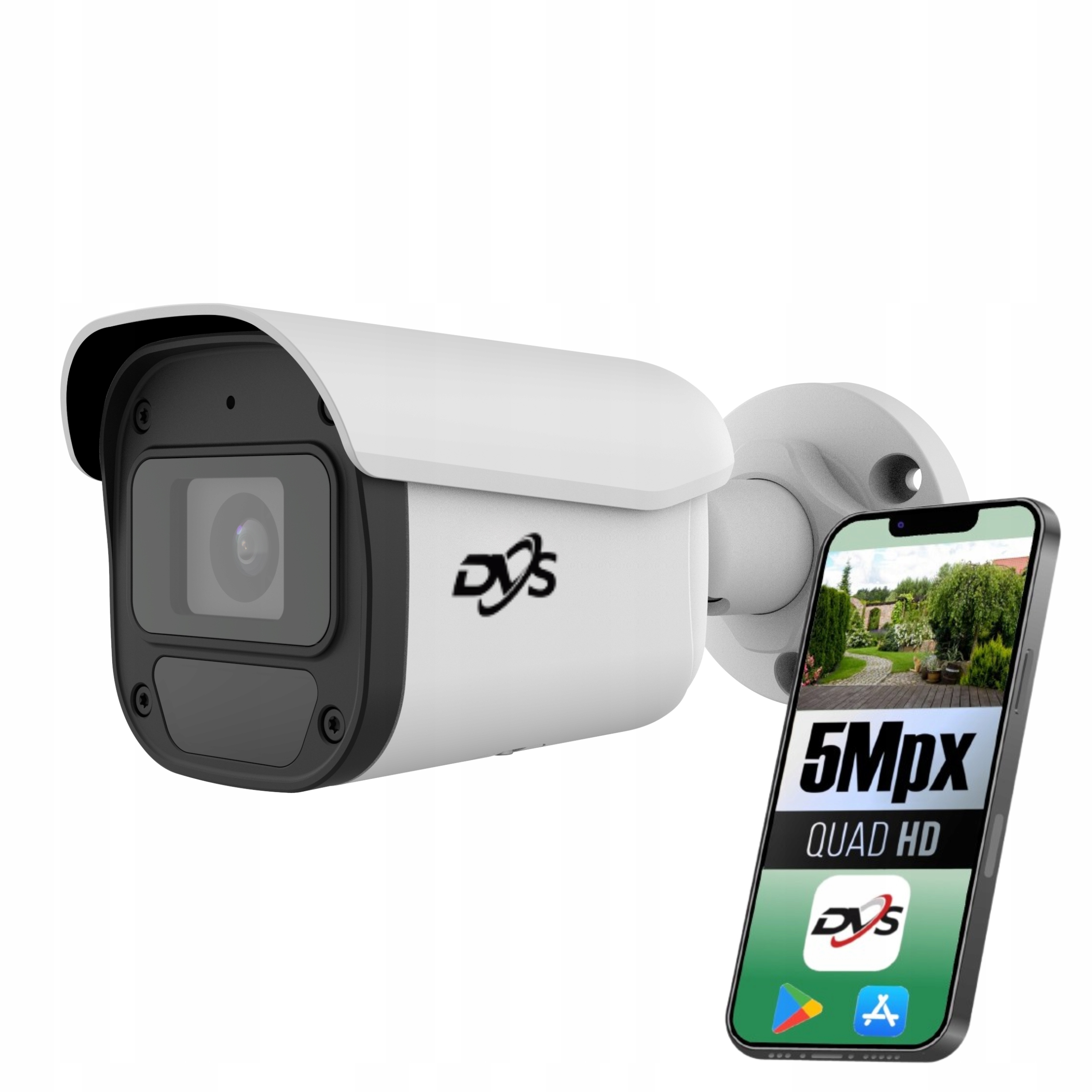 Vonkajšia tubusová Ip kamera 5Mpx PoE Onvif