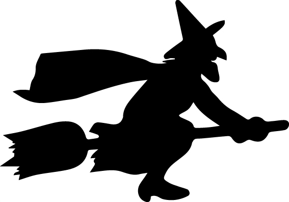 

Naklejka na auto samochód Czarownica Na Miotle