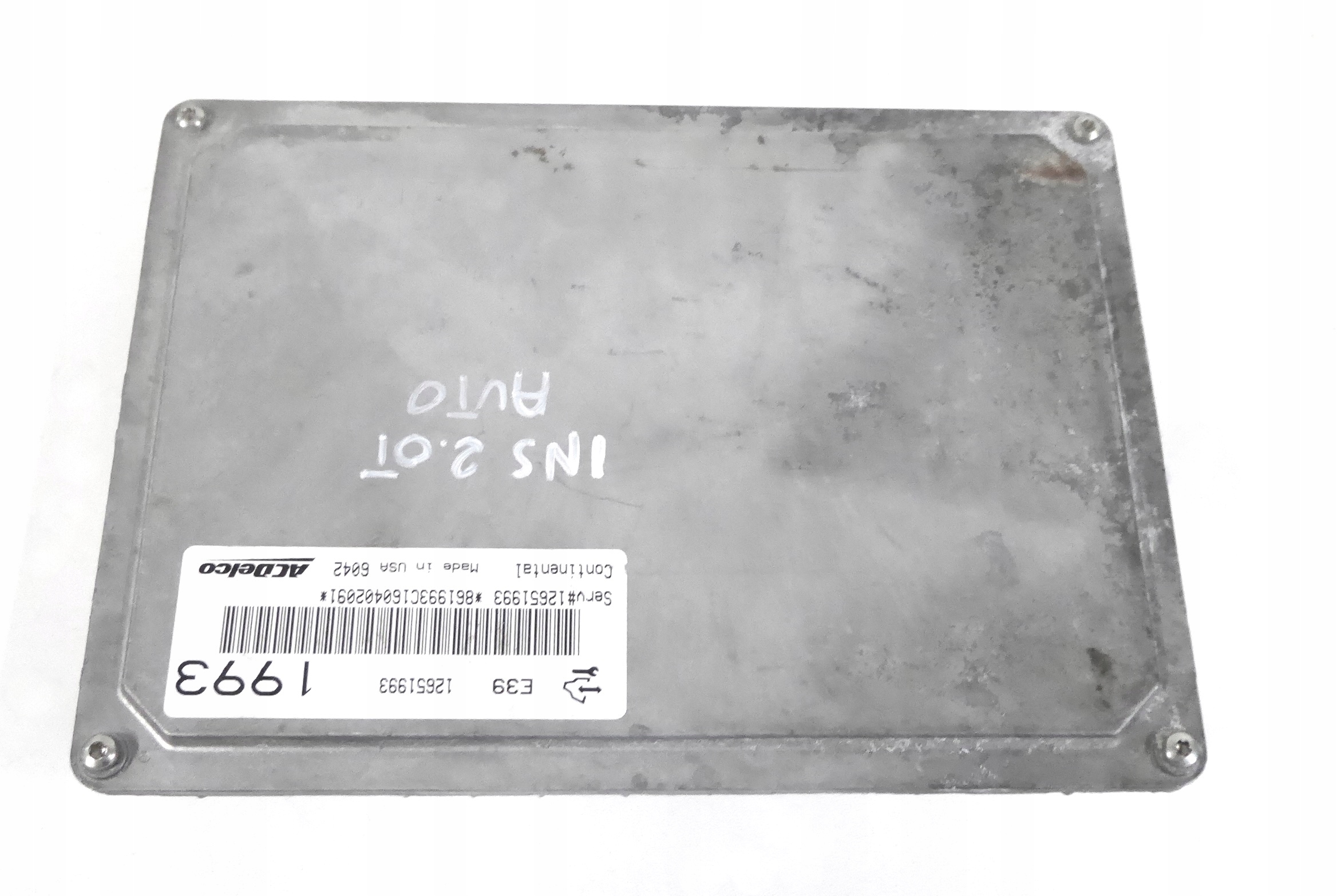computer control unit of the engine OPEL INSIGNIA A 2.0 TURBO AUTOMAT