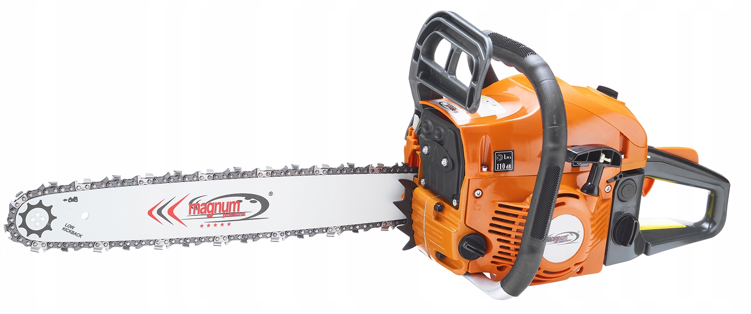 PIŁA SPALINOWA PILARKA ŁAŃCUCHOWA do DRZEWA 5.2KM 2x PROWADNICA ŁAŃCUCH Zasilanie spalinowe