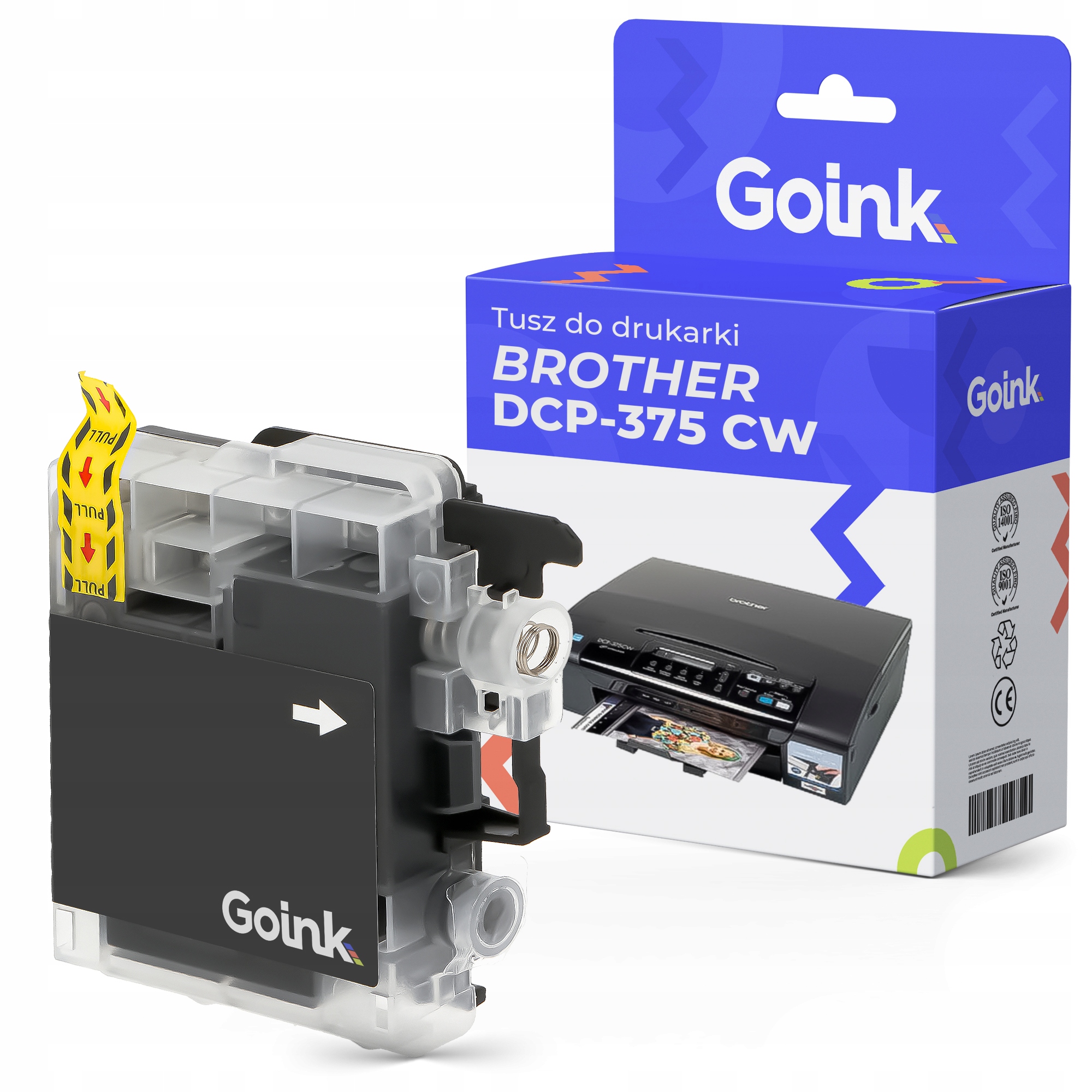 

Tusz do Brother DCP-375 Cw Czarny LC980BK