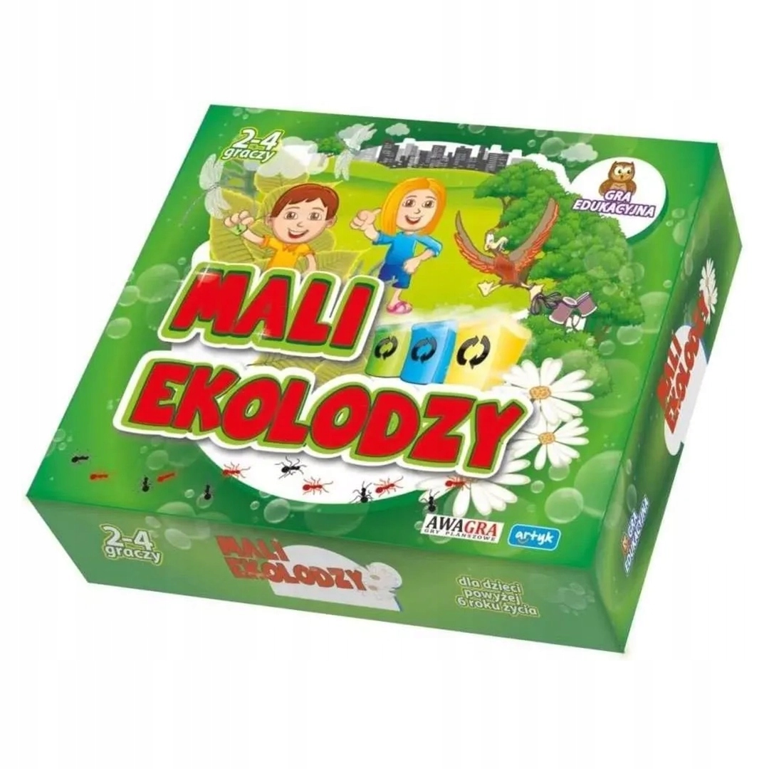 Mali ekolodzy gra planszowa Fan 3+