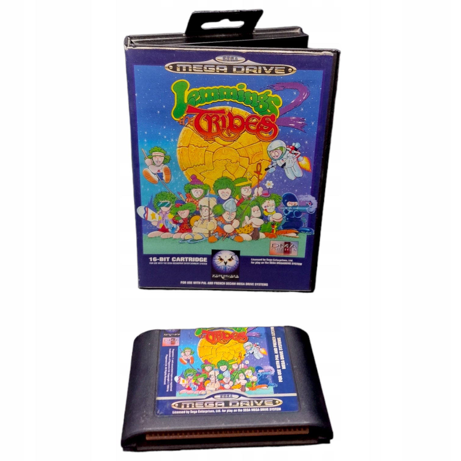 LEMMINGS 2 TRIBES / Sega Megadrive Mega Drive SMD Platforma Sega Megadrive