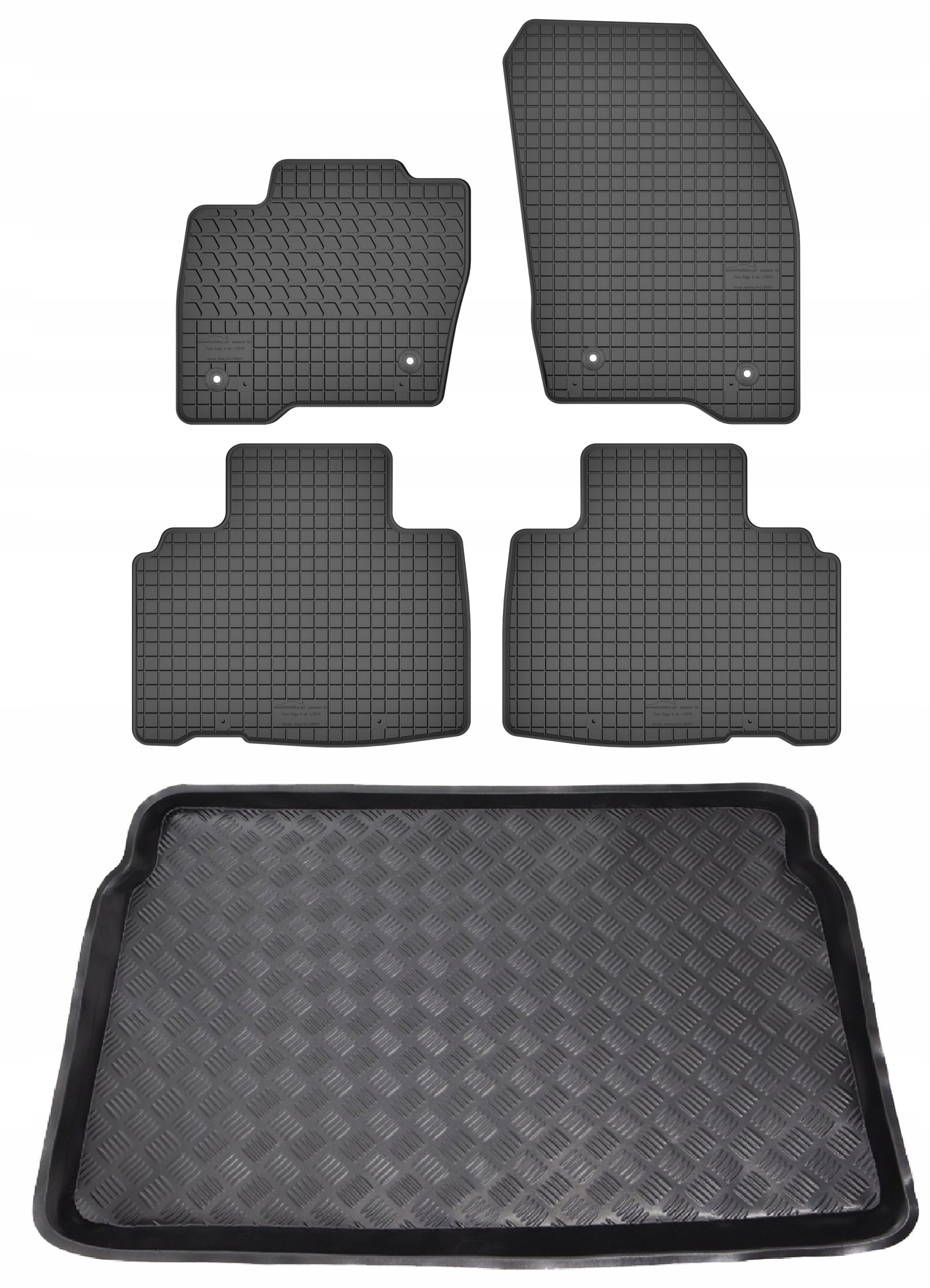 Koberce nosič pro: Ford Edge MK2 2014-2022 Suv