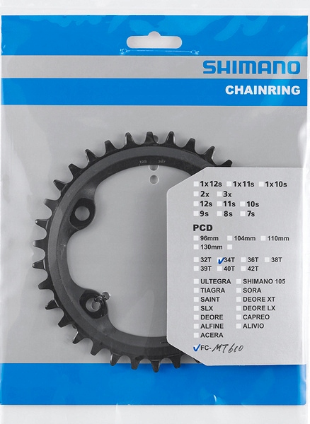 Zębatka Shimano FC-MT610 34T tarcza korby tarcza mechanizmu korbowego
