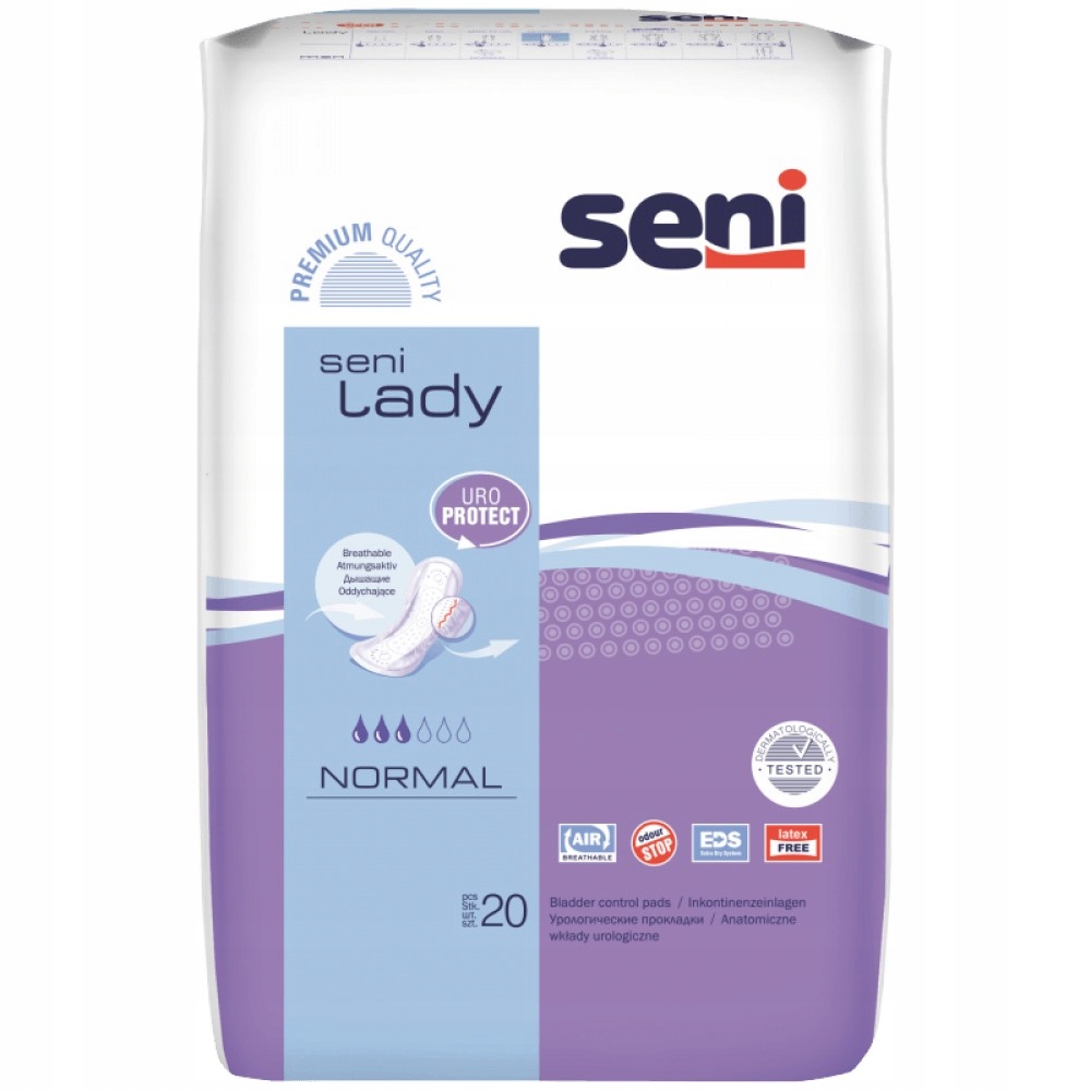 

Wkładki urologiczne Seni Lady Normal 20 sztuk