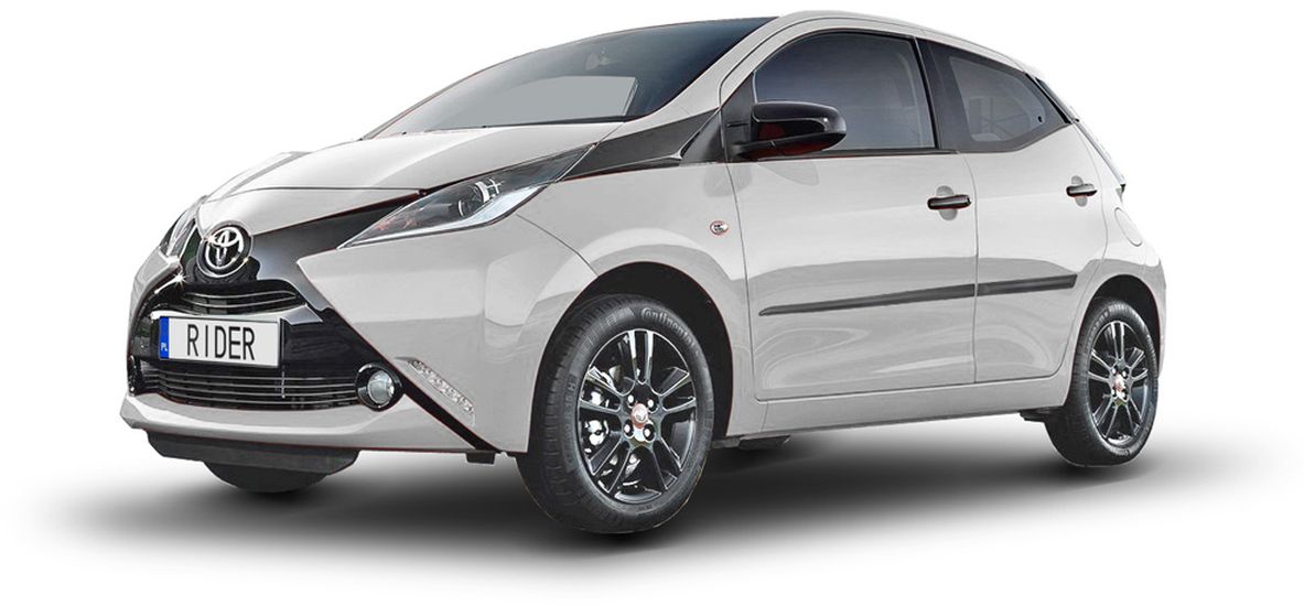Boční lišty dveří Toyota Aygo II, 2014-2021
