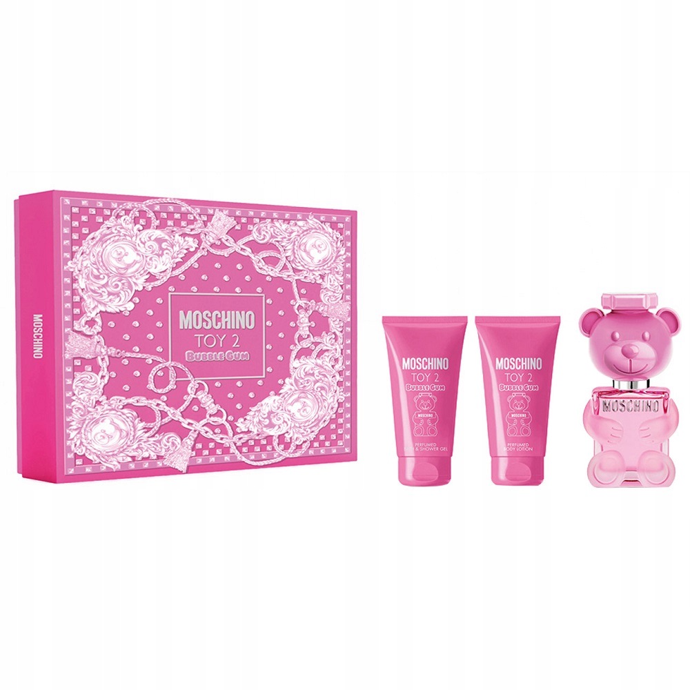 Moschino Toy 2 Bubble Gum sada toaletní voda sprej 50 ml gel pod