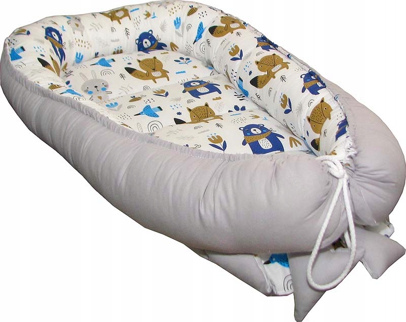 Kokon niemowlęcy, kojec dwustronny, gniazdo 2w1 EAN (GTIN) 5060875534678