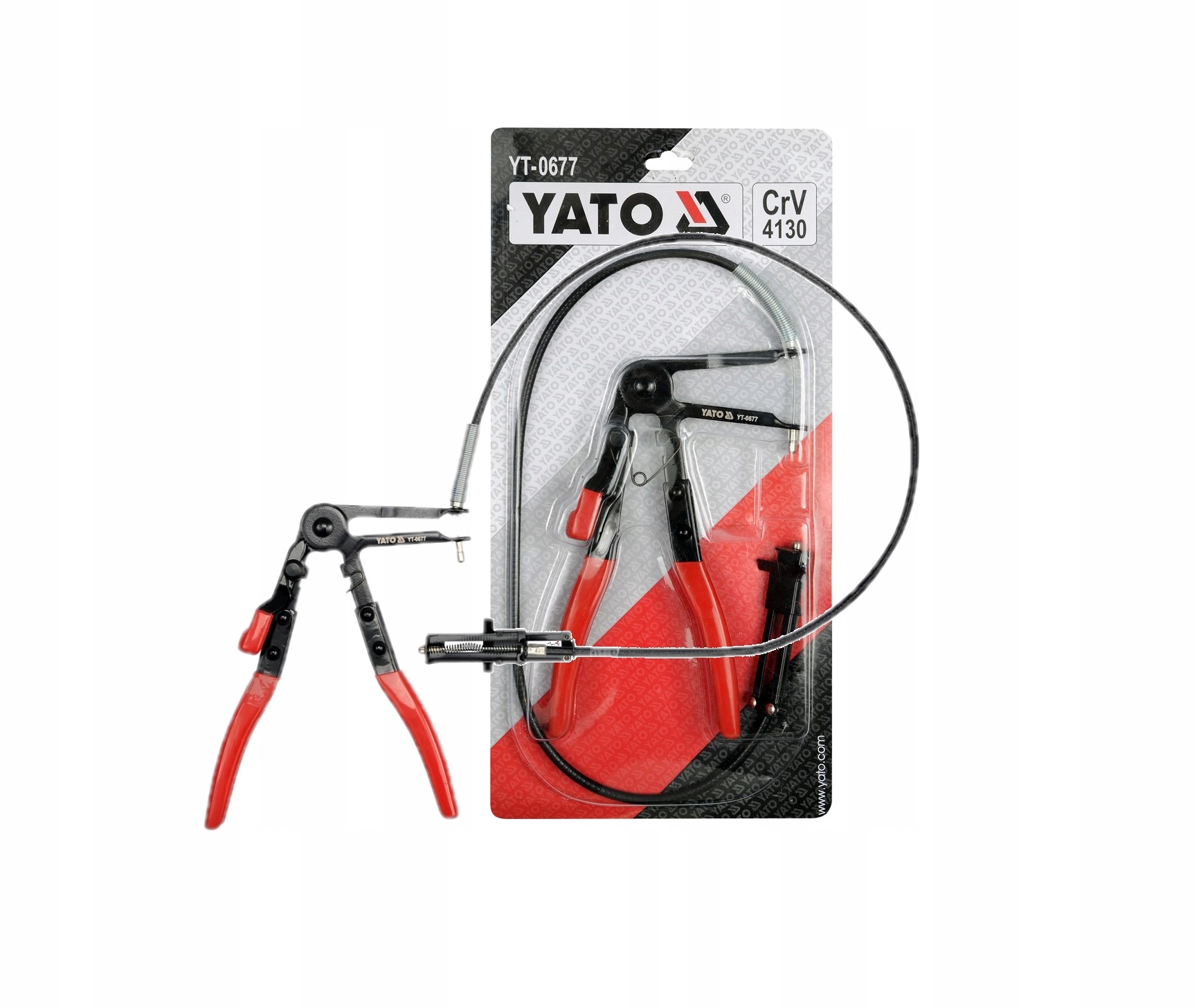 

Szczypce Z Linką Do Opasek Zaciskowych YT-0677