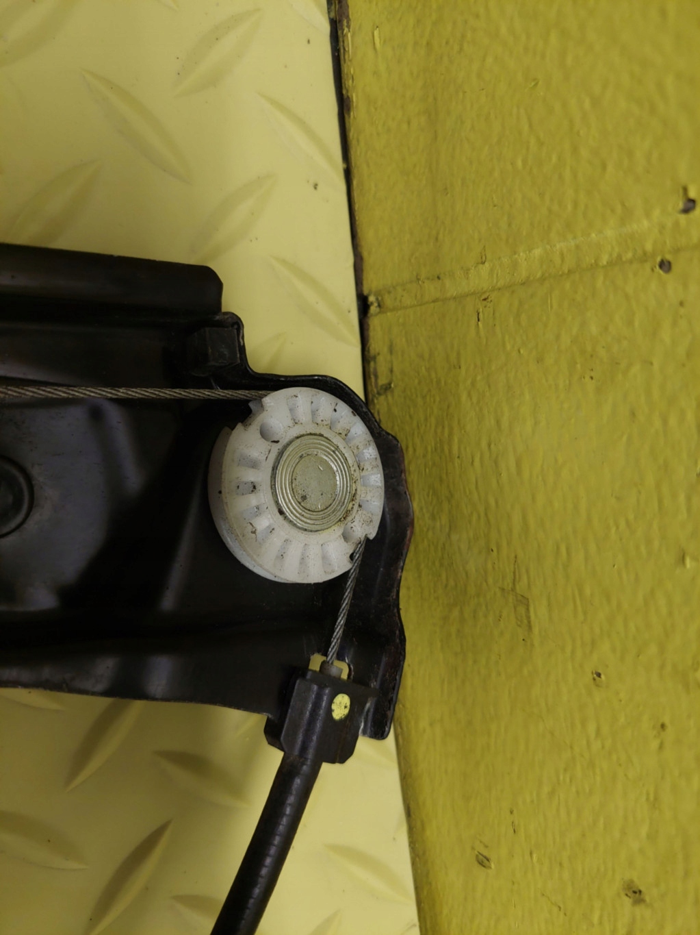 SKODA RAPID II window regulator left rear part 122349
