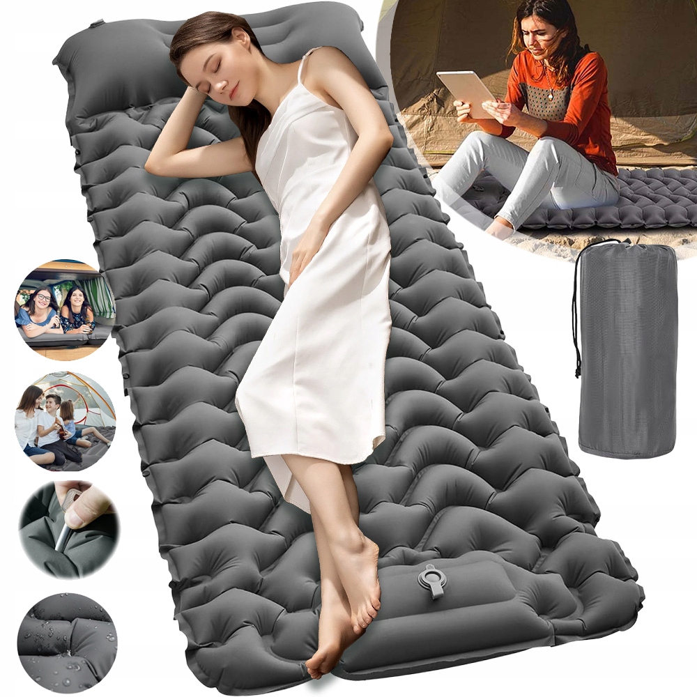 Karimata Mata Do Spania Turystyczna Dmuchana Gruba Materac Składana