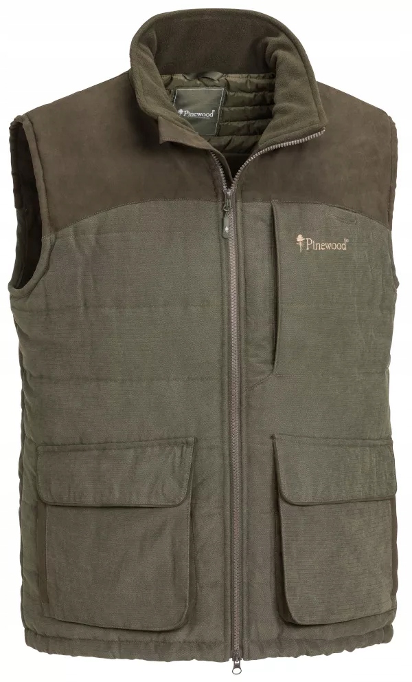 Kamizelka Pinewood Abisko 5883 Zamszowy Brąz -XL