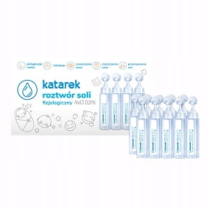 Katarek Roztwór soli fizjologiczny NaCl 0,9% 10x5ml