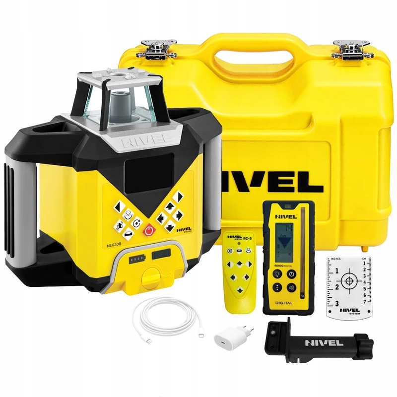 Niwelator laserowy czerwony Nivel System NL620R Digital