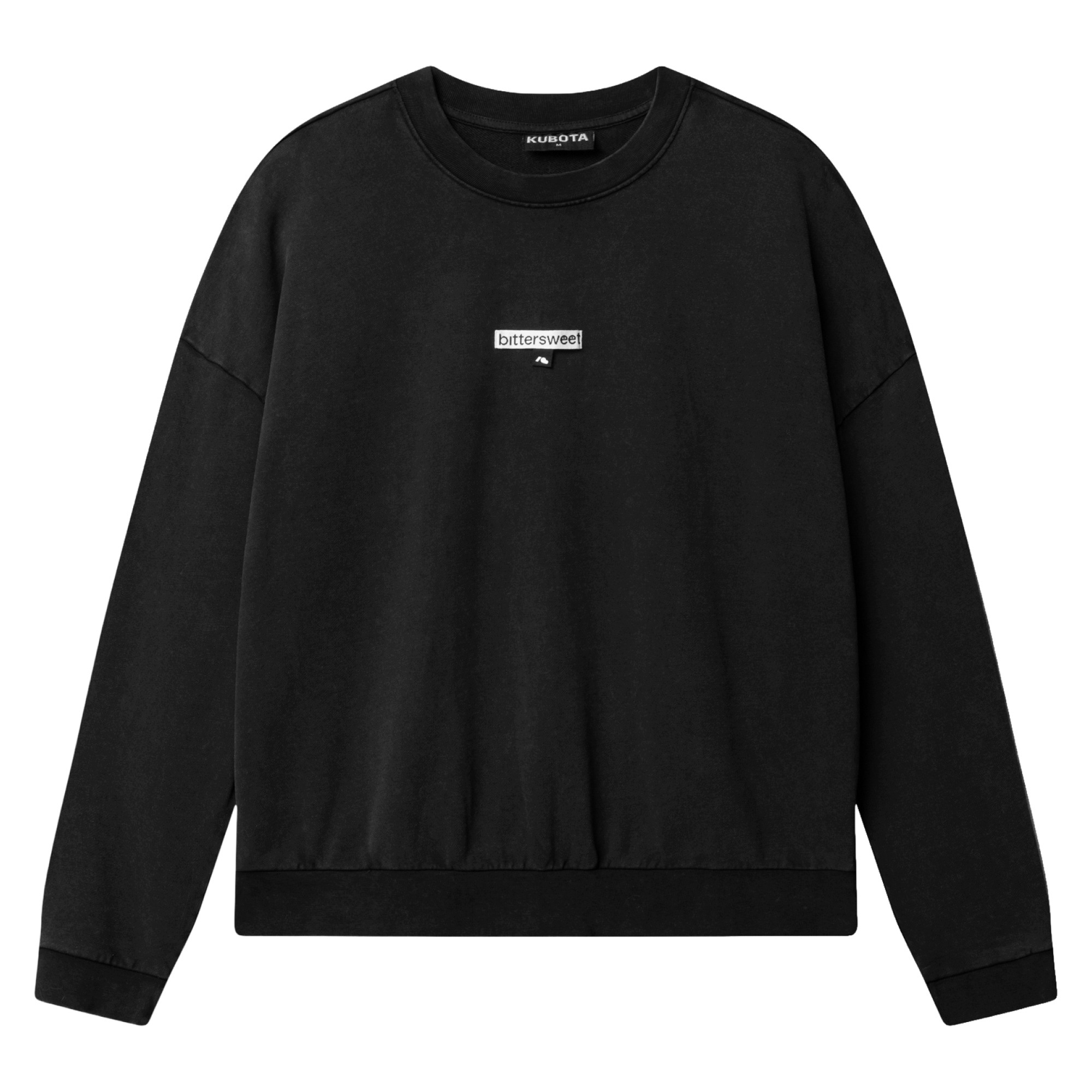 Oficiální Merch Bittersweet Festival Kubota Černá Oversize Mikina Xs