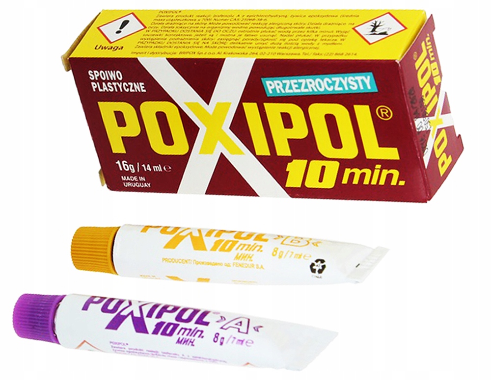 

Klej Poxipol Plastyczny Przezroczysty 10MIN Mocny
