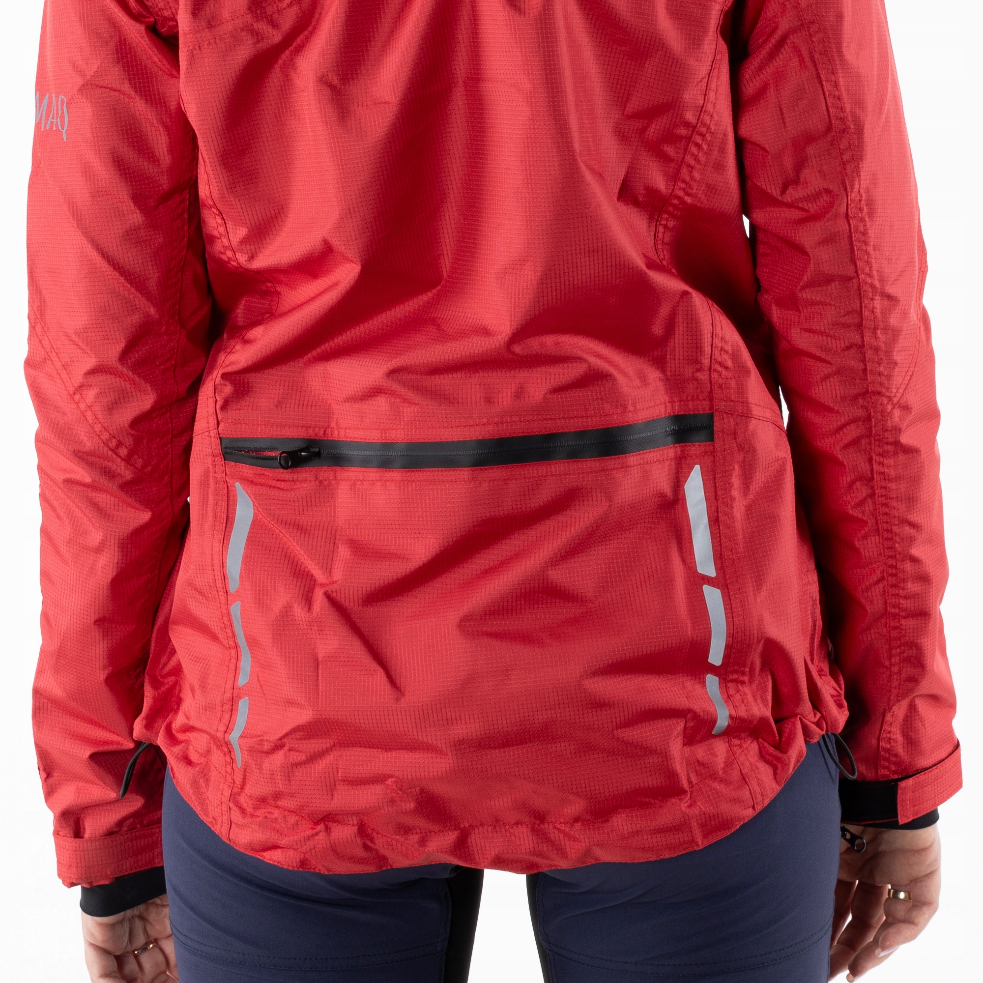 KAYMAQ damska kurtka rowerowa przeciwdeszczowa S Kaptur z kapturem