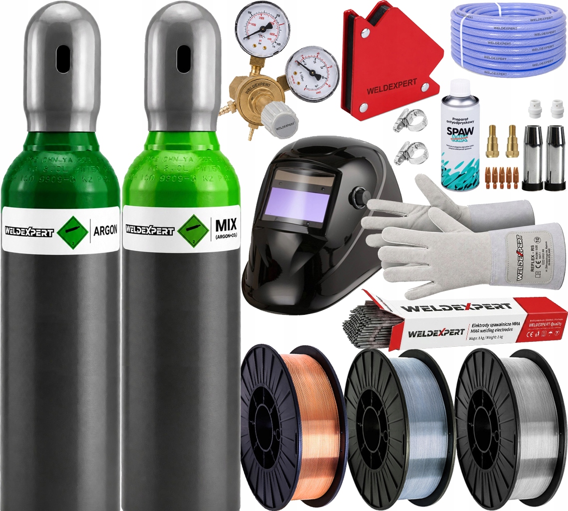 Sada Příslušenství Weldexpert č. pro Svařovací Stroje Mig Mma Tig Lift DC D200 MB24