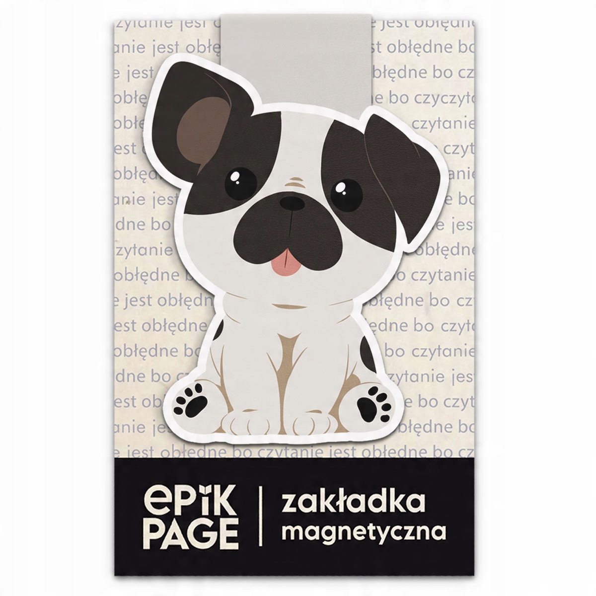 

Zakładka do książki Buldog prezent, planner