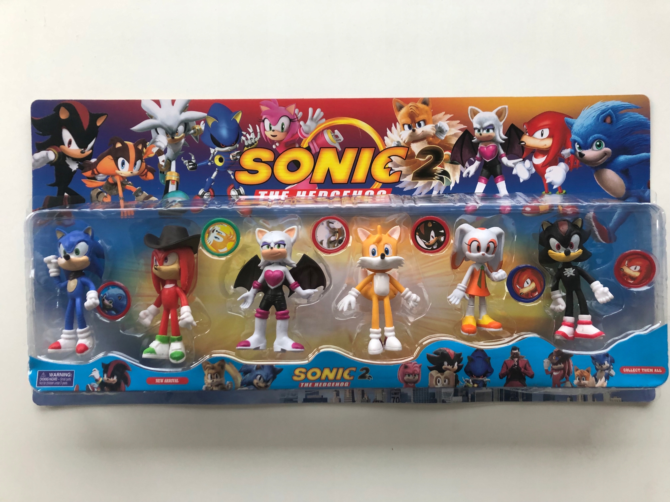 

Zestaw Figurek Sonic 2 Hedgehog #lis Tails Shadow