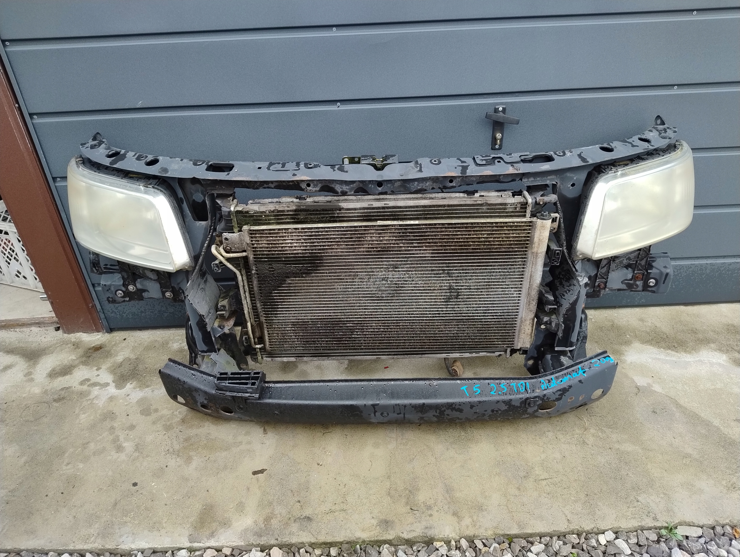 support panel for radiators complete Volkswagen Transport T5 2.5 TDI Automat EUROPA