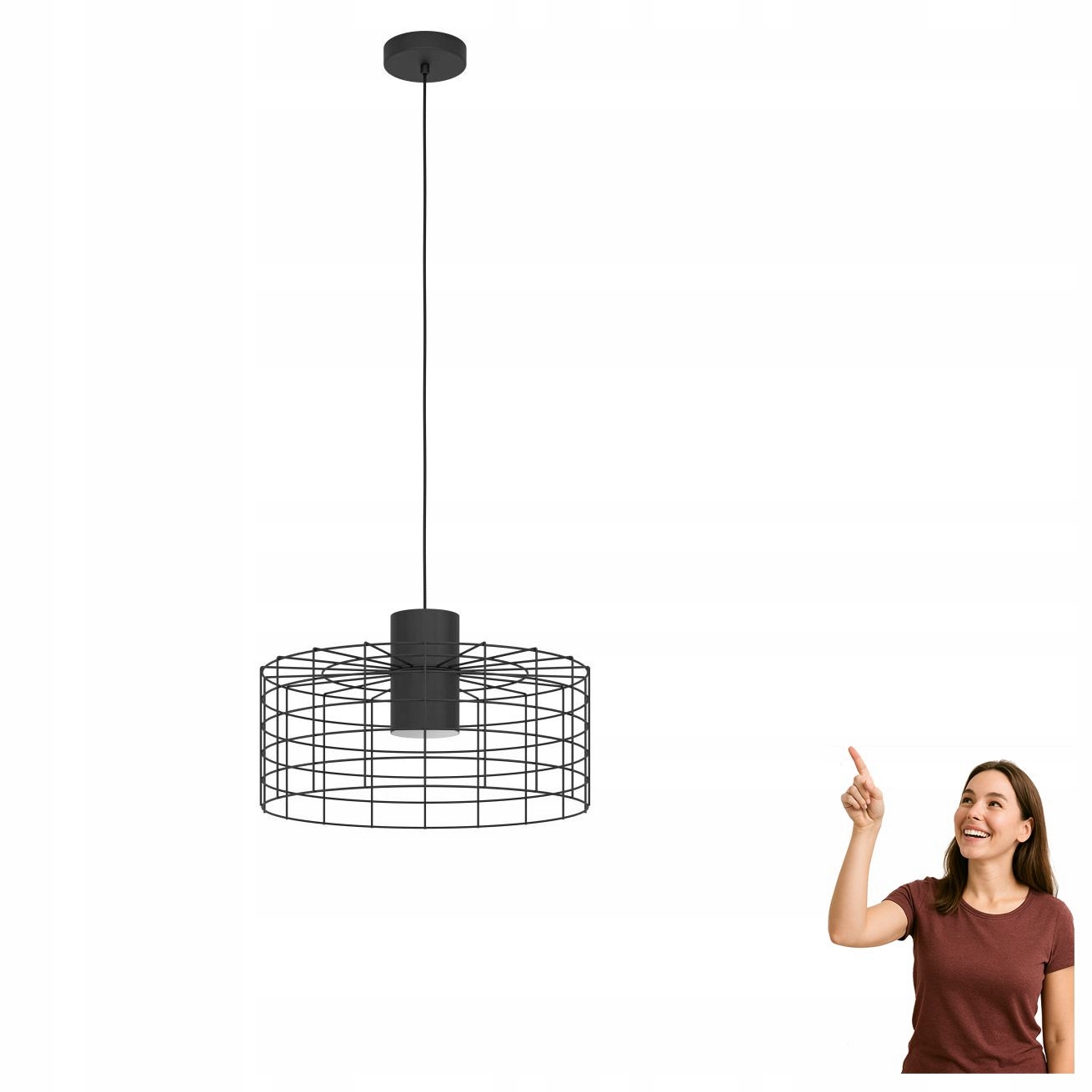 Závesná lampa Milligan 43628 Eglo