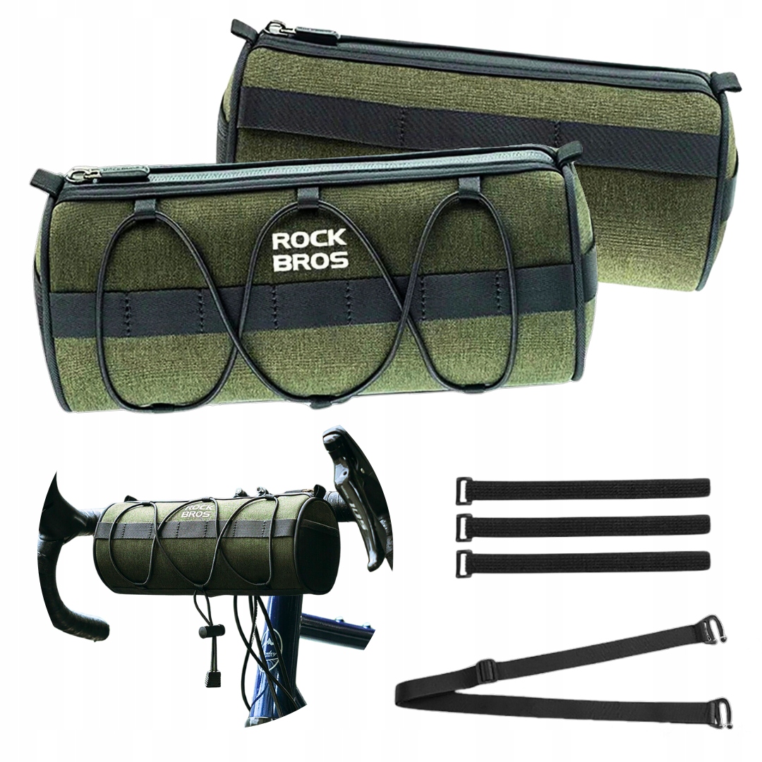 Torba Rowerowa Sakwa Na Kierownicę Pod Ramę Odblaskowa Pojemna 2L Rockbros