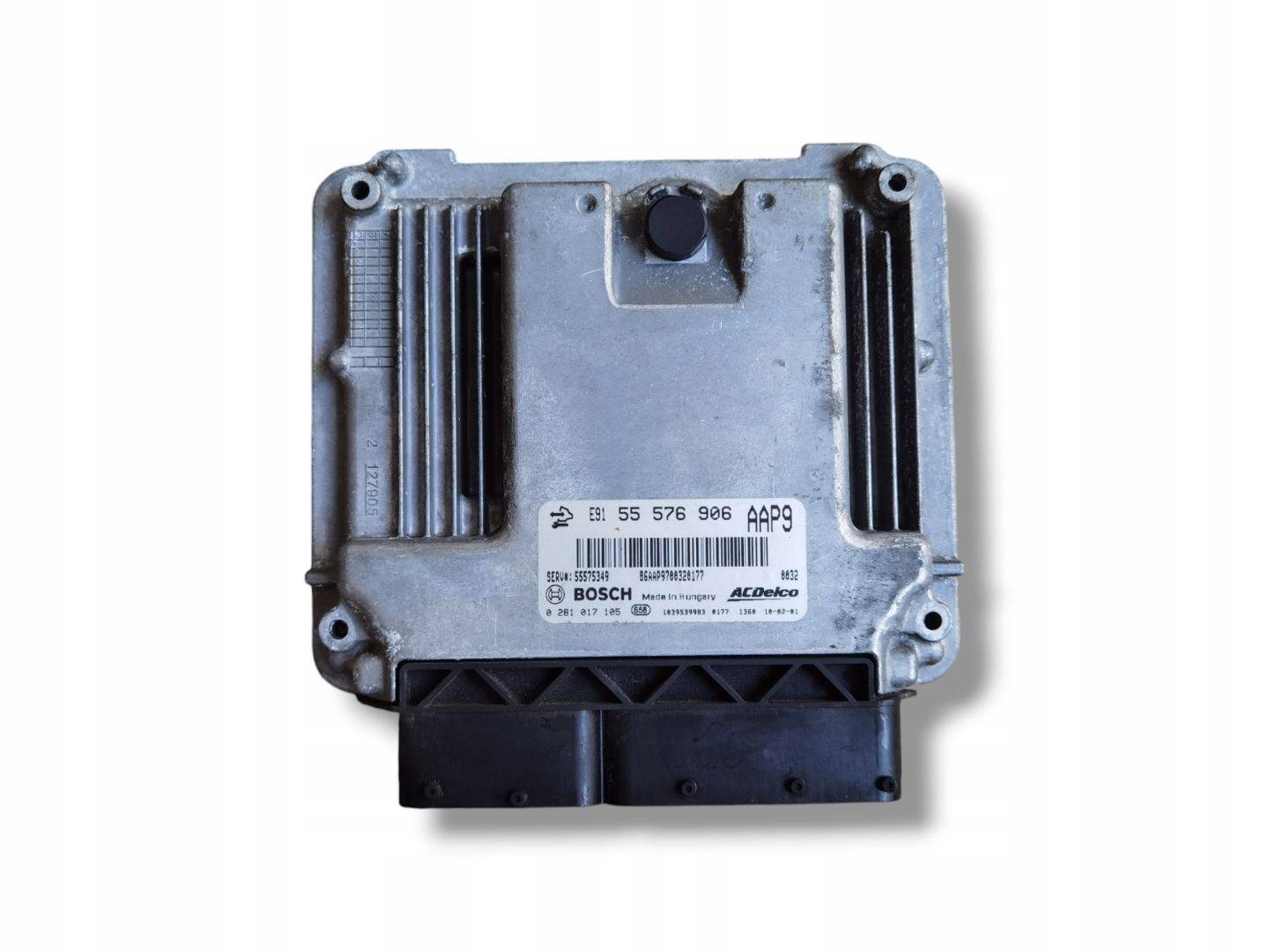 control unit of the engine Opel Insignia A 2010 55576906