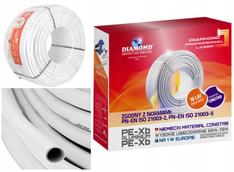 Pex Rúrka Viacvrstvová Pex/al/pex 20x2 100M Laser